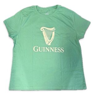 Guinness Shirt XXLarge Green Harp Graphic Tee Irish Beer St Patricks Day NEW